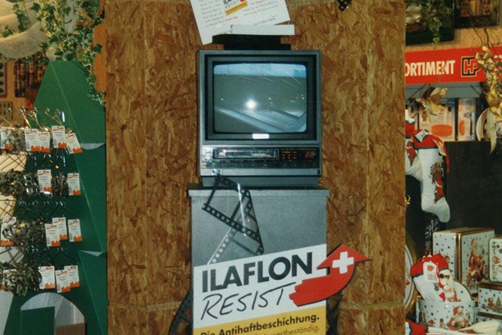 Erster ILAG® Messestand (Tendence Frankfurt) ILAFLON Resist – erste keramisch verstärkte Antihaft-Beschichtung